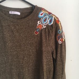 Zara Embroidered Sweater